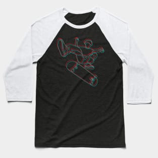 Skateboard Baseball T-Shirt